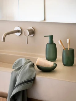 Dosificador de jabón de vidrio Fros