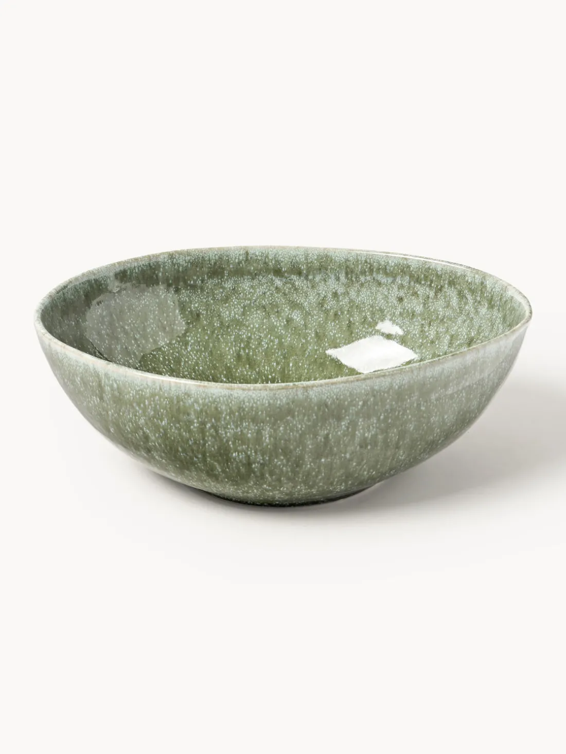 Ensaladera artesanal con forma orgánica Macey