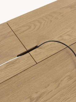 Escritorio de madera con apertura para cables Jacques