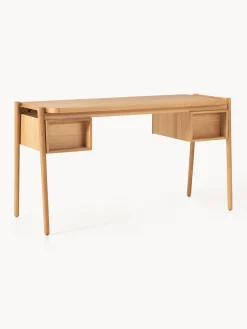 Escritorio de madera con cajones Libby