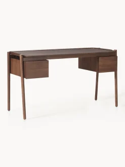 Escritorio de madera con cajones Libby