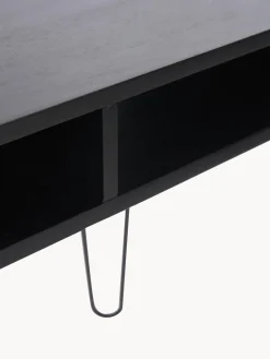 Escritorio de madera de mango y metal Tova