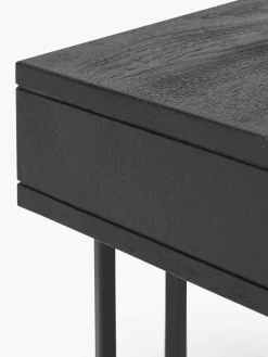 Escritorio de madera de mango con cajón Luca