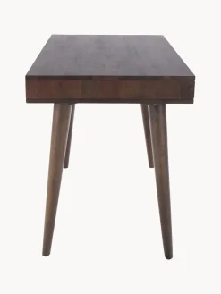 Escritorio de madera maciza con cajón Tova