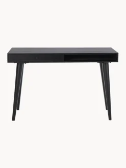 Escritorio de madera maciza con cajón Tova