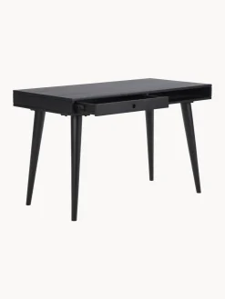 Escritorio de madera maciza con cajón Tova