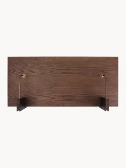 Escritorio de pared de madera de roble Corbel