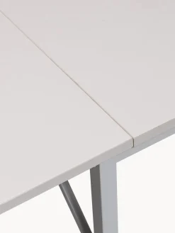 Escritorio esquinero de madera y metal Mike