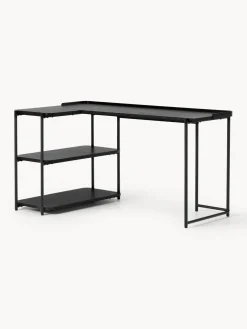 Escritorio esquinero de madera de fresno Renee