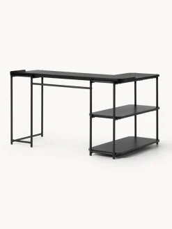 Escritorio esquinero de madera de fresno Renee