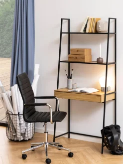 Escritorio estrecho con espacio de almacenamiento Seaford