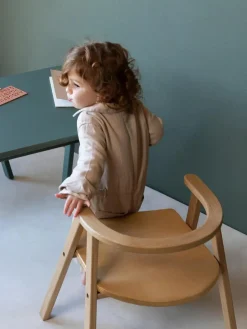 Escritorio infantil de madera de haya Growing Green