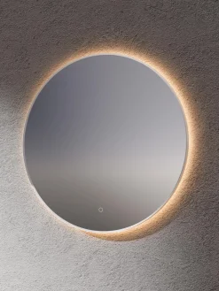 Espejo Argo Round White