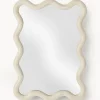 Espejo de cuerpo entero con marco ondulado Wave