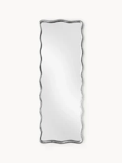 Espejo de cuerpo entero de metal ondulado Reggie