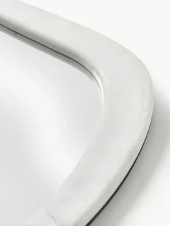 Espejo de pared con marco de mármol Meringue