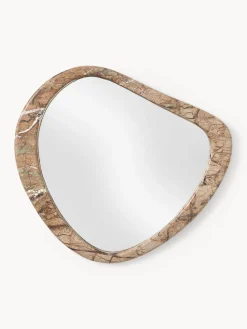 Espejo de pared con marco de mármol Meringue