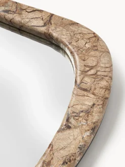 Espejo de pared con marco de mármol Meringue