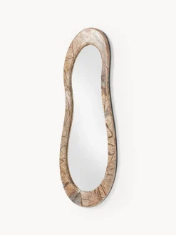 Espejo de pared con marco de mármol Meringue