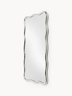 Espejo de pared con marco de metal ondulado Reggie
