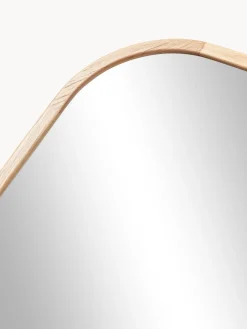 Espejo de pared de madera de roble Levan