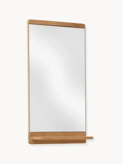Espejo de pared de madera Rim