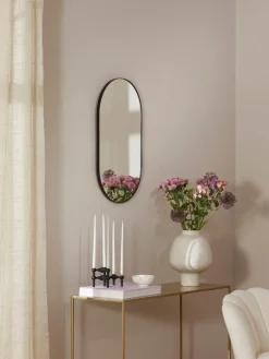 Espejo de pared ovalado Lucia