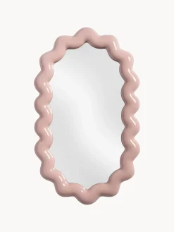 Espejo de pared ovalado Zigzag