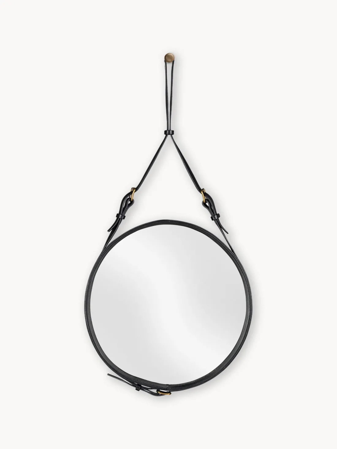 Espejo de pared redondo Adnet, tamaños diferentes