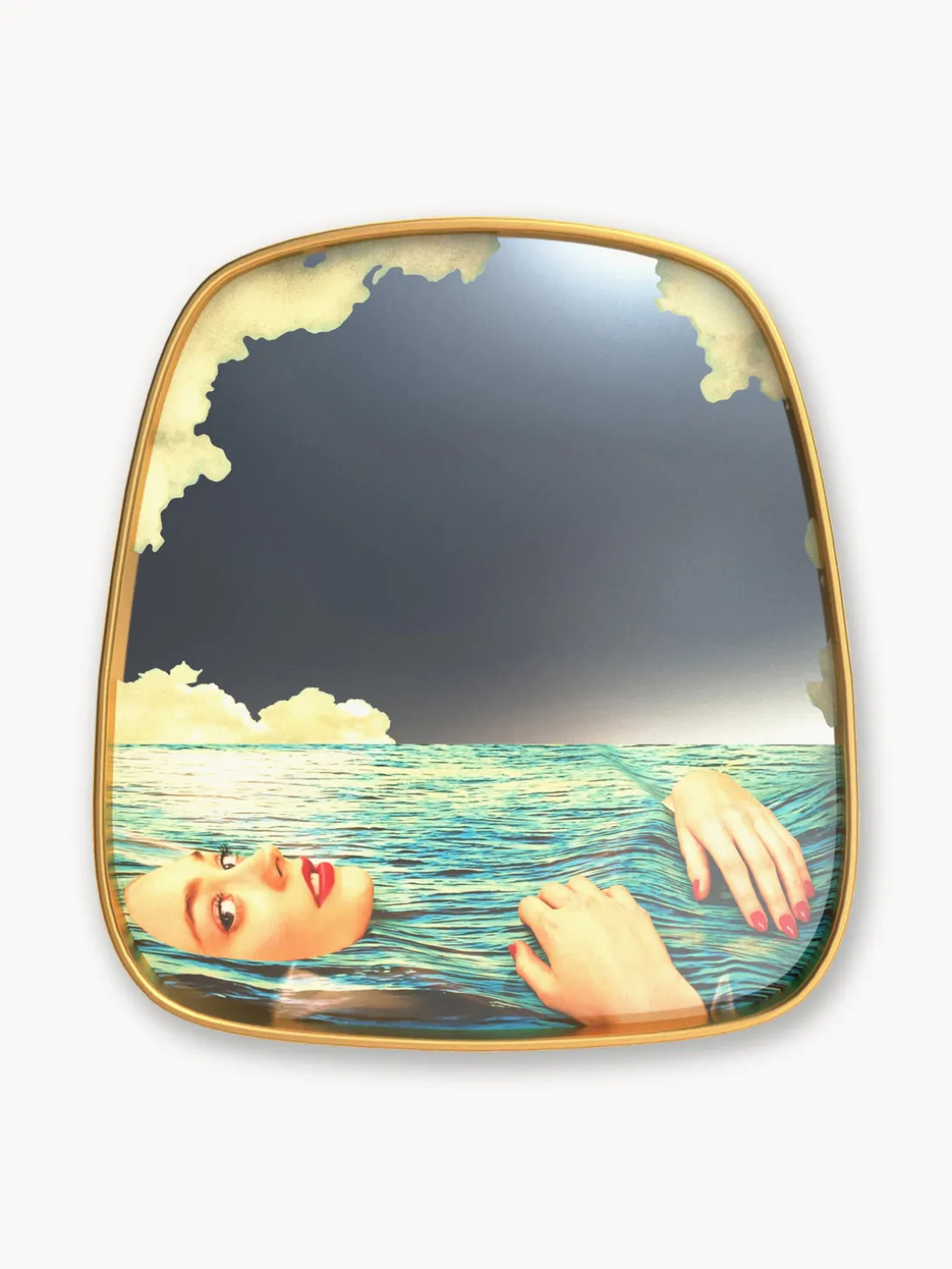 Espejo de pared Sea Girl