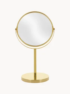 Espejo tocador redondo de metal Classic, con aumento