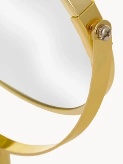 Espejo tocador redondo de metal Classic, con aumento