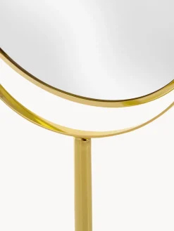 Espejo tocador redondo de metal Classic, con aumento