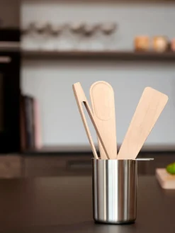 Espátula de madera de haya Singles