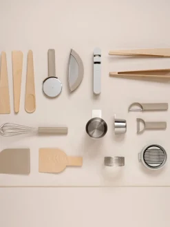 Espátula de madera de haya Singles