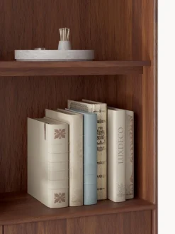 Estantería alta de madera de mango Paul