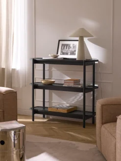 Estantería baja de madera Libby