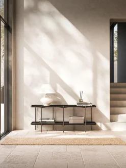 Estantería baja de madera Renee