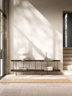 Estantería baja de madera Renee