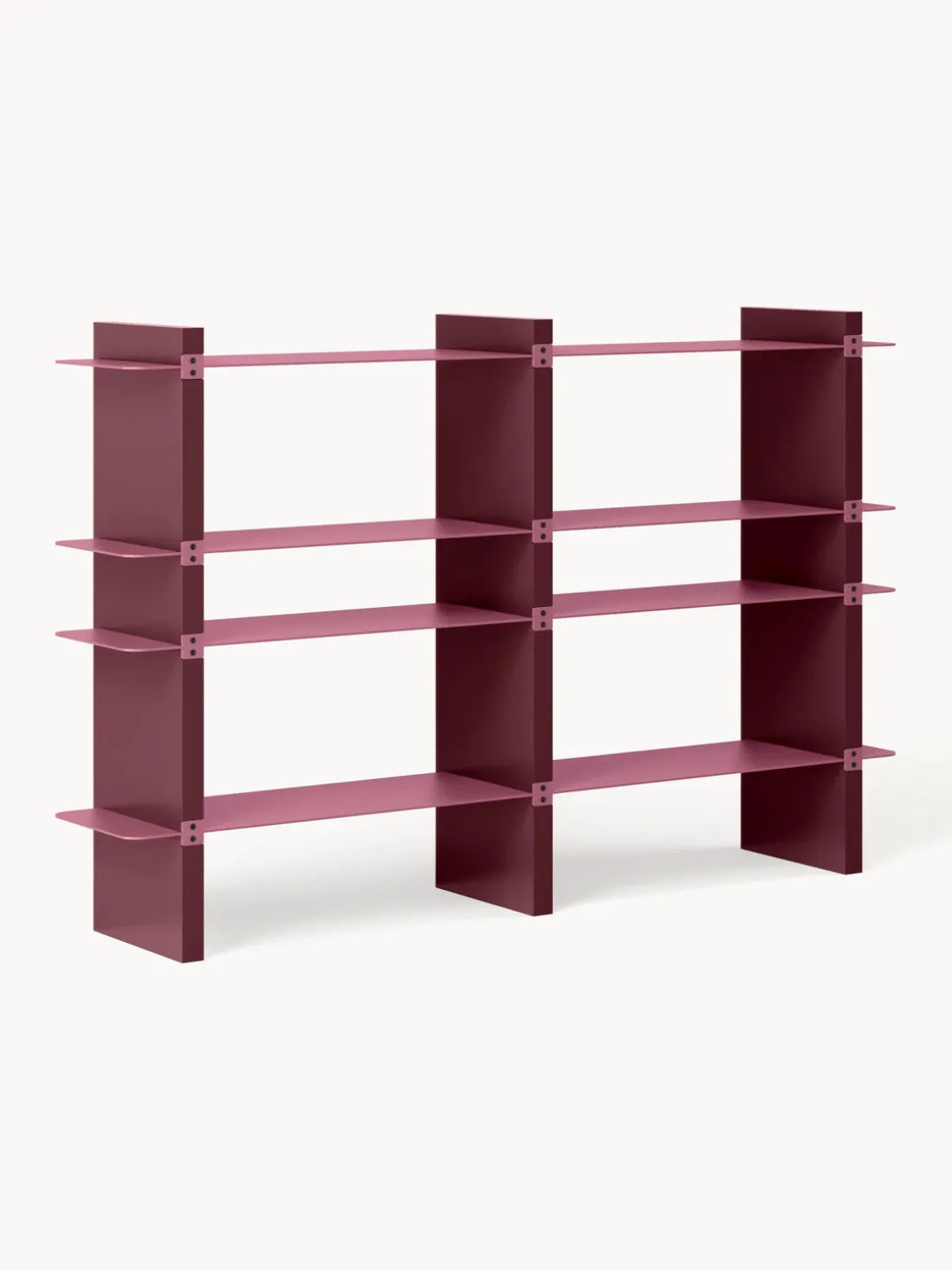 Estantería con elementos de metal Rami