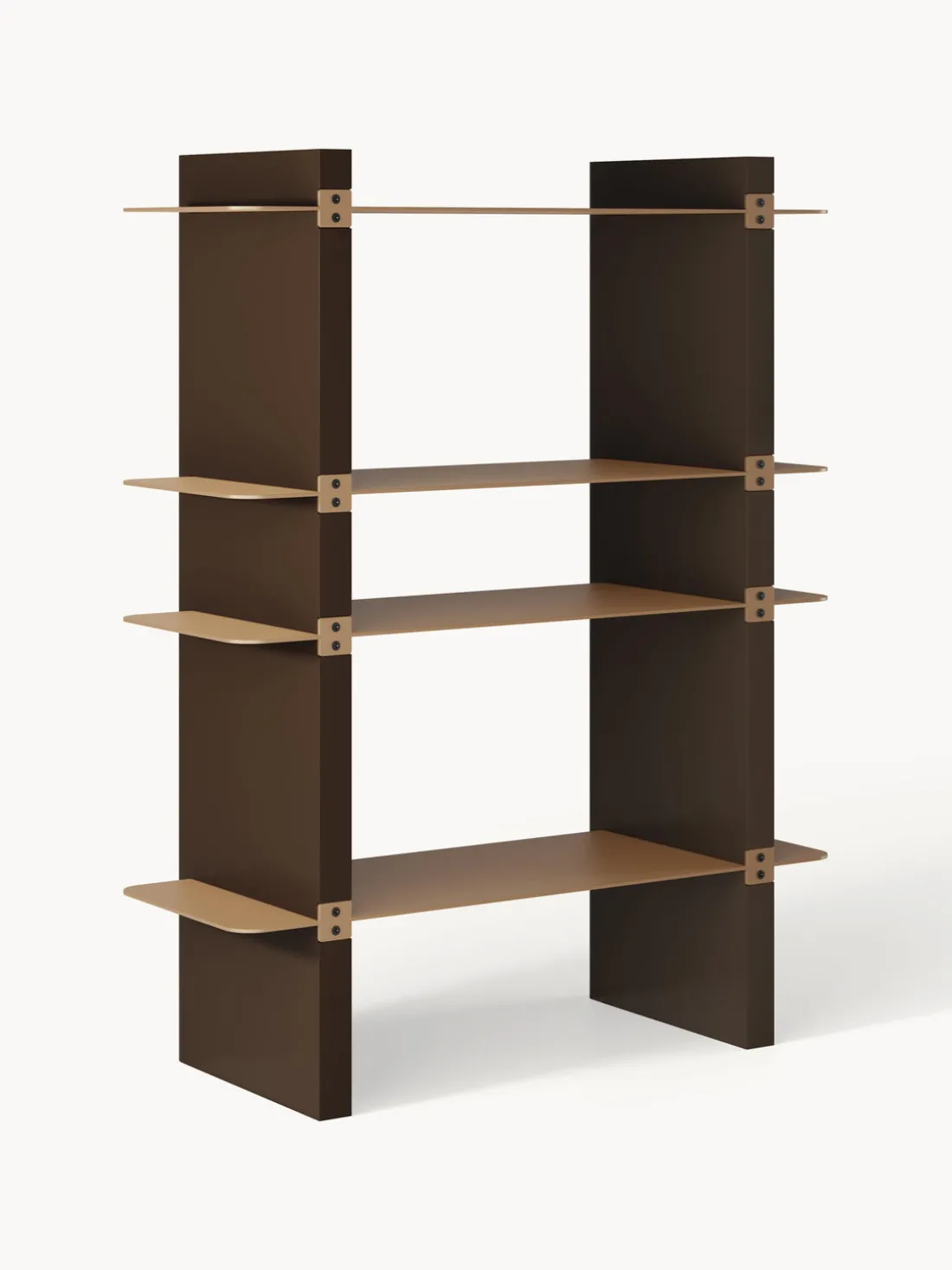 Estantería con elementos de metal Rami