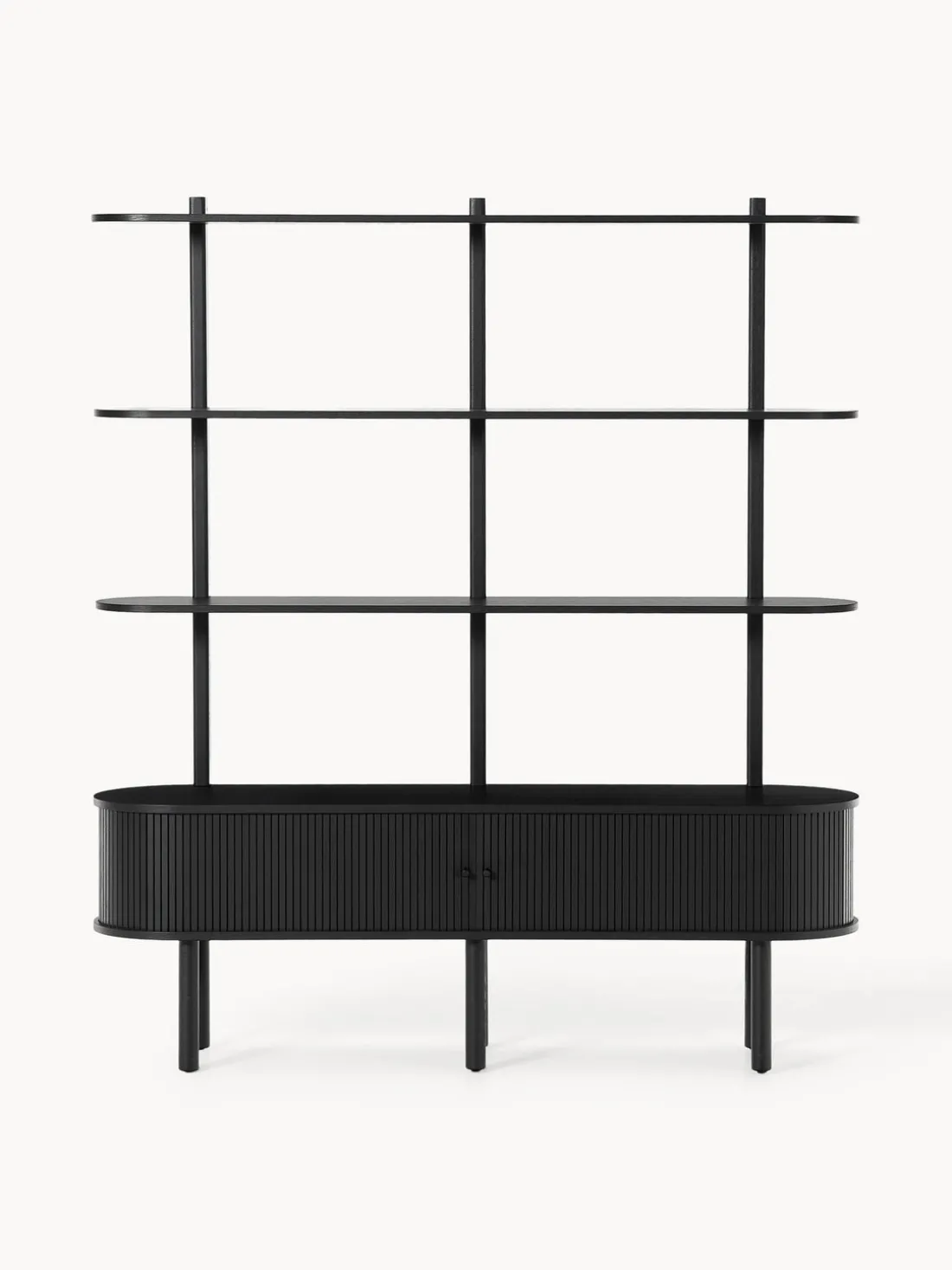 Estantería con frente acanalado Calary