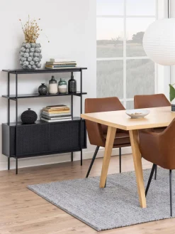 Estantería con puertas correderas Angus