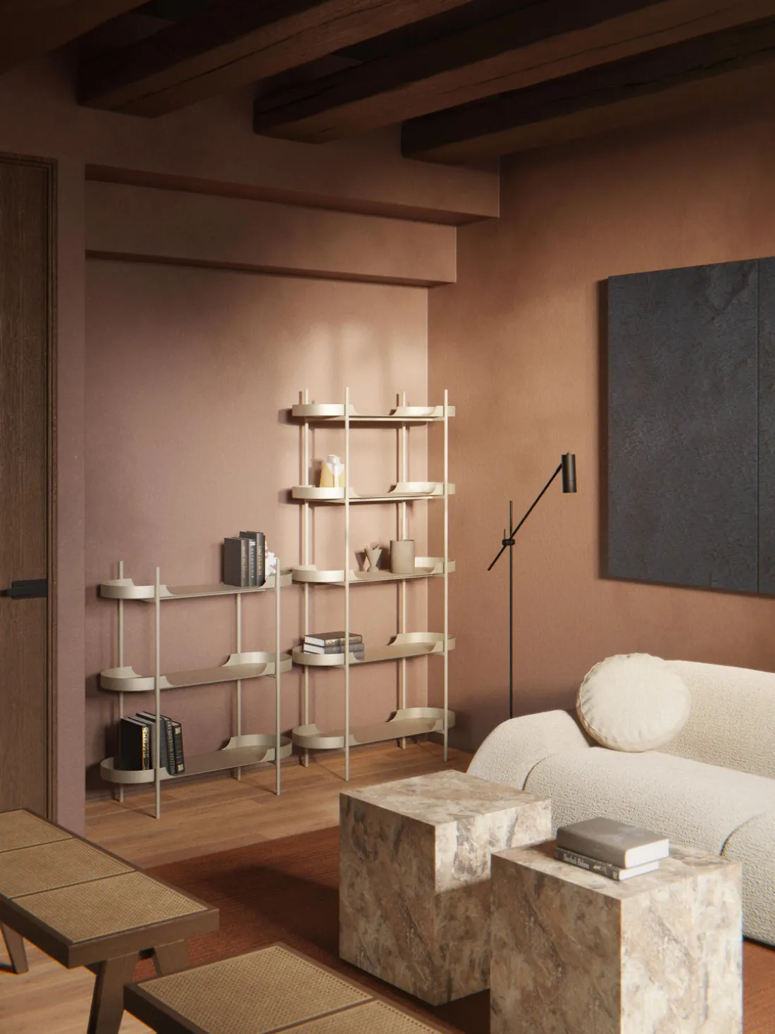 Estantería de metal Taru