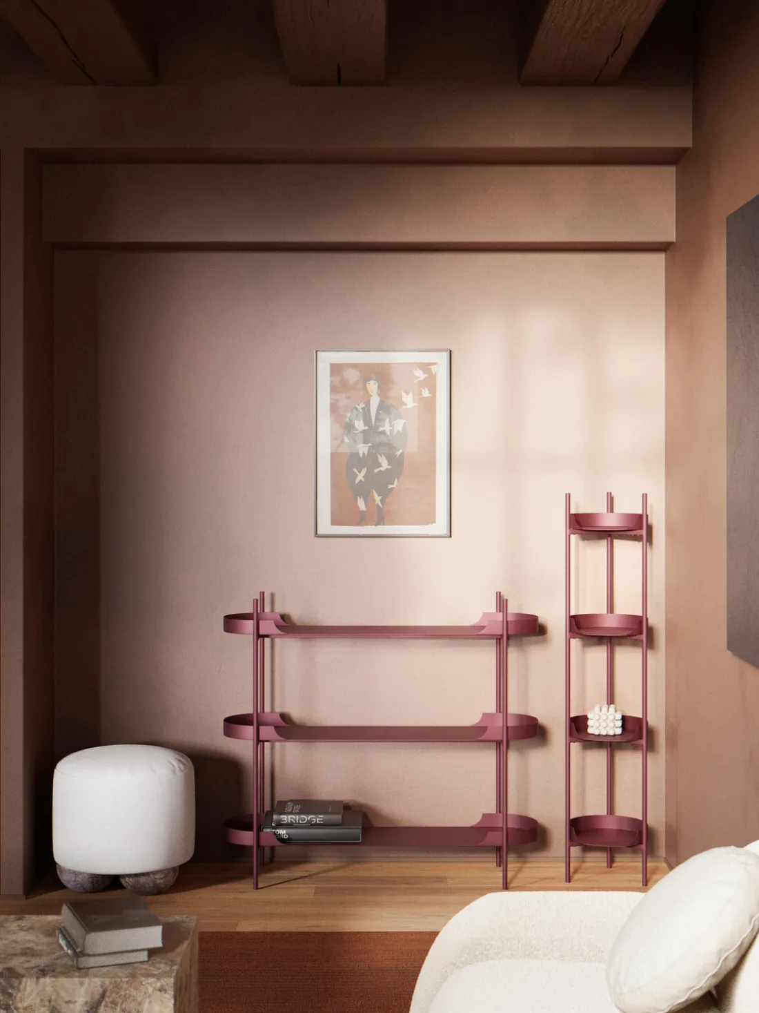 Estantería de metal Taru