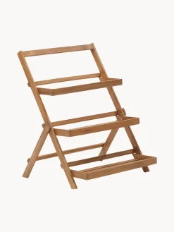 Estantería escalera de madera de acacia Victora