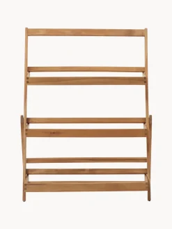 Estantería escalera de madera de acacia Victora