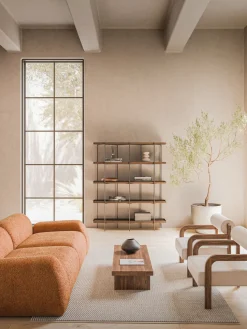 Estantería grande de madera Renne