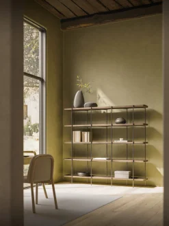 Estantería grande de madera Renne