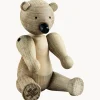 Figura decorativa de madera Bear